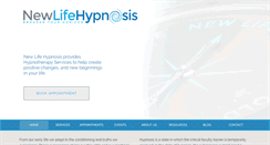 Desktop Screenshot of newlifehypnosis.com