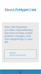 Mobile Screenshot of newlifehypnosis.com